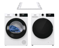 ZESTAW Gorenje Suszarka DHNA82/PL+Pralka WNHAI84APS/PL+Łącznik SKHNE80W/PL - 1551249 - zdjęcie 1